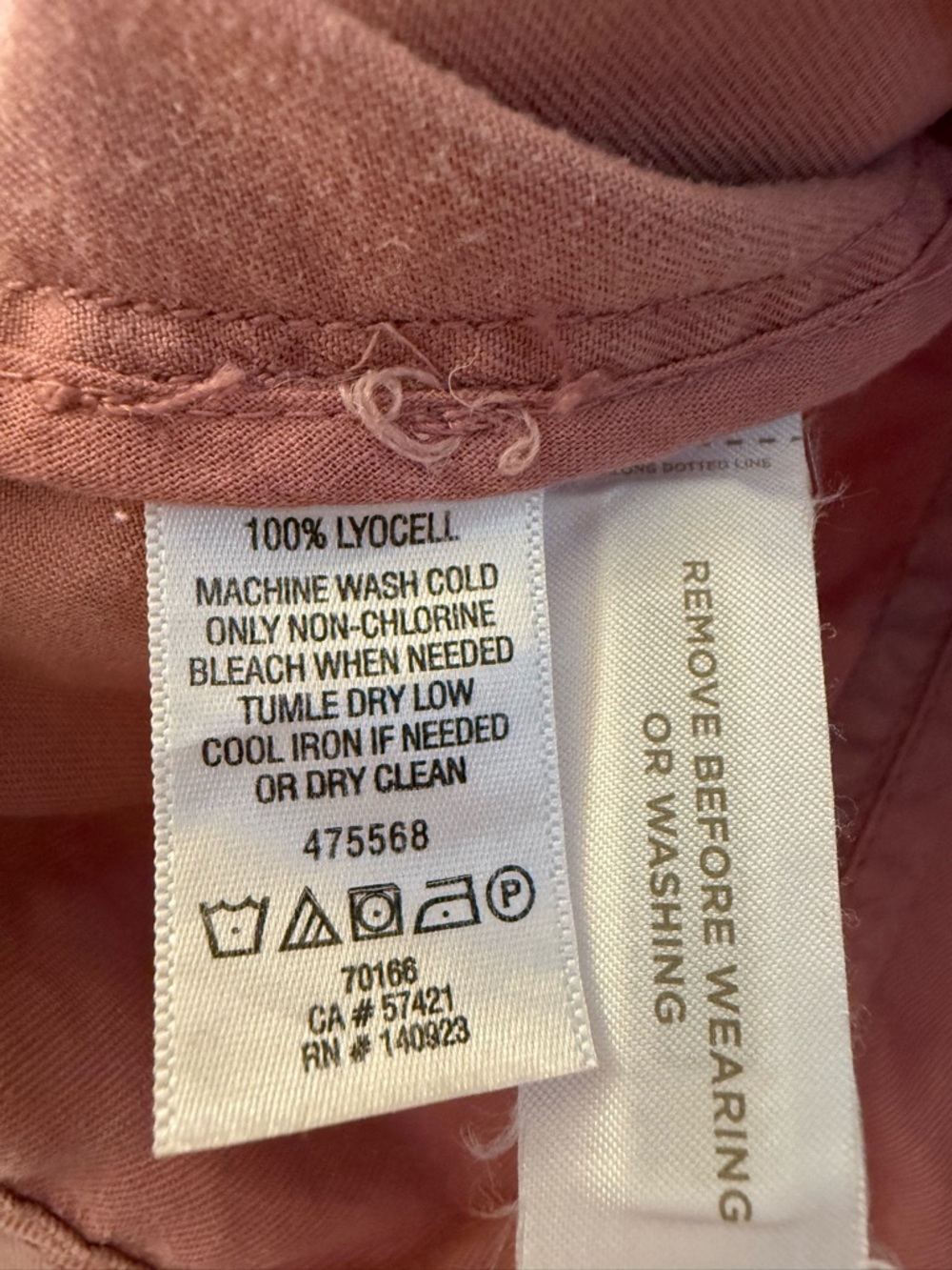 LOFT Pink Drawstring-Waist Utility Jacket - Picture 4 of 4